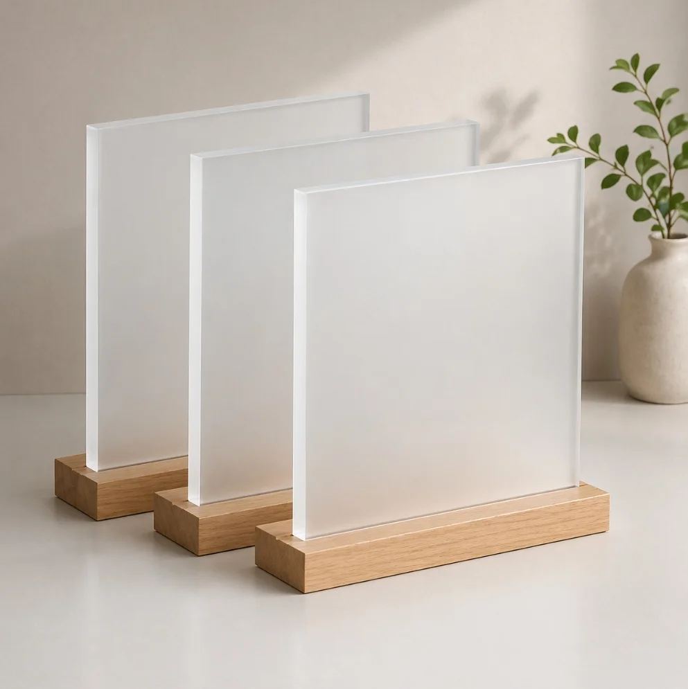 Kính phun mờ Axit