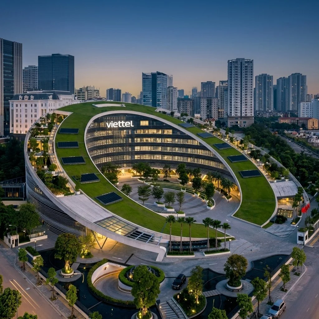 TRỤ SỞ TẬP ĐOÀN VIETTEL HÀ NỘI